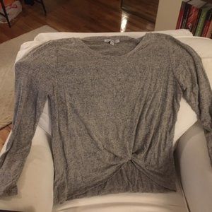 Green Envelope grey sweater